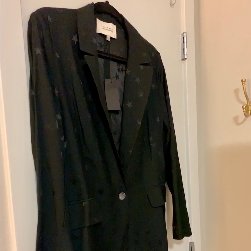 NWT Equipment Star Embellished Top Blazer RARE